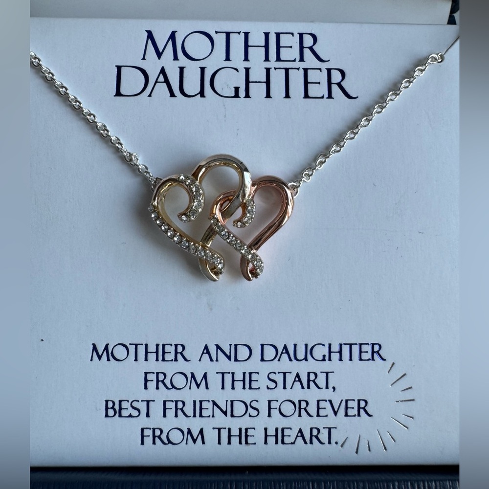 Brilliance Mother Daughter Necklace/Pendant Crystals From Swarovski